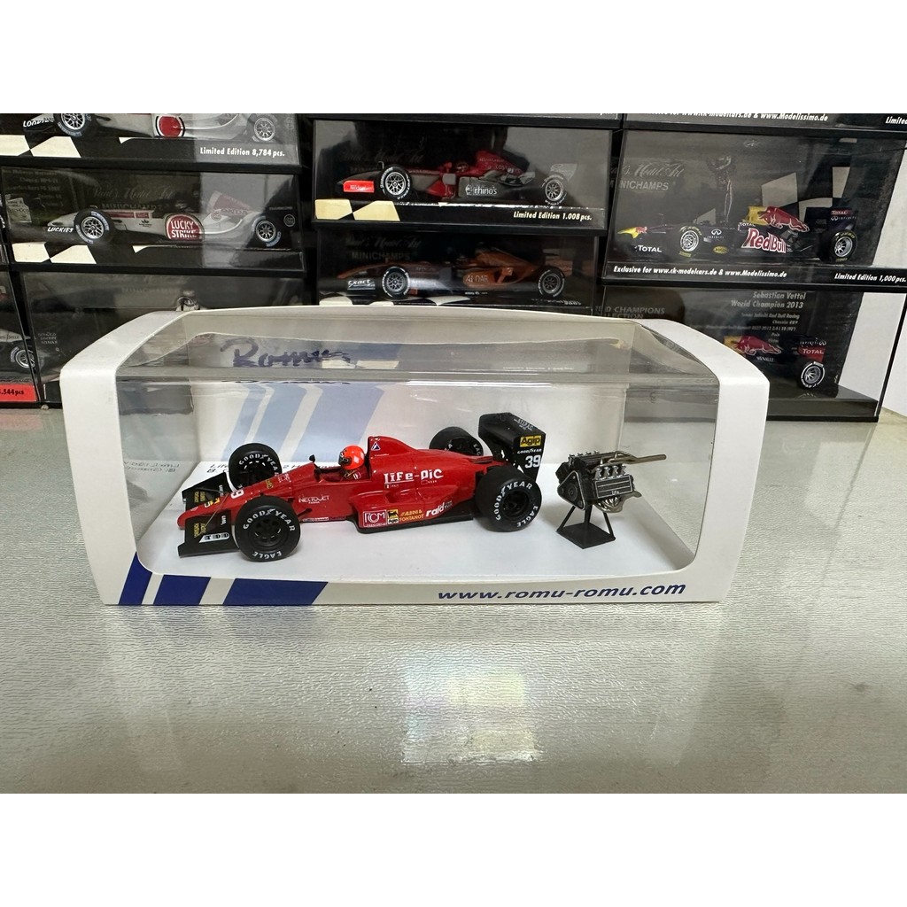 Spark 1/43 Romu Special Note Life L190 W12 1990 ภาษาฮังการี Grand Prix Qualification Competition Mod