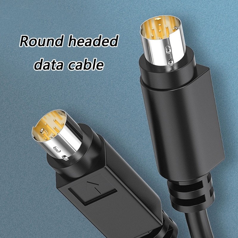 Doublebuy อุตสาหกรรม Automation MD8 8Pin ทองแดงเต็มรูปแบบการสื่อสารสําหรับ Servo Programmers การเชื่