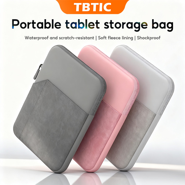 TBTIC กระเป๋าถือสําหรับ iPad Case Air 6 M2 Pro 11 M4 2024 Air 4 5 10.9 2020 2021 Pro 11 2019 10.2 7th 8th 9th 2018 9.7 6th 5th Mini 6 แท็บเล็ตกระเป๋าเก็บ