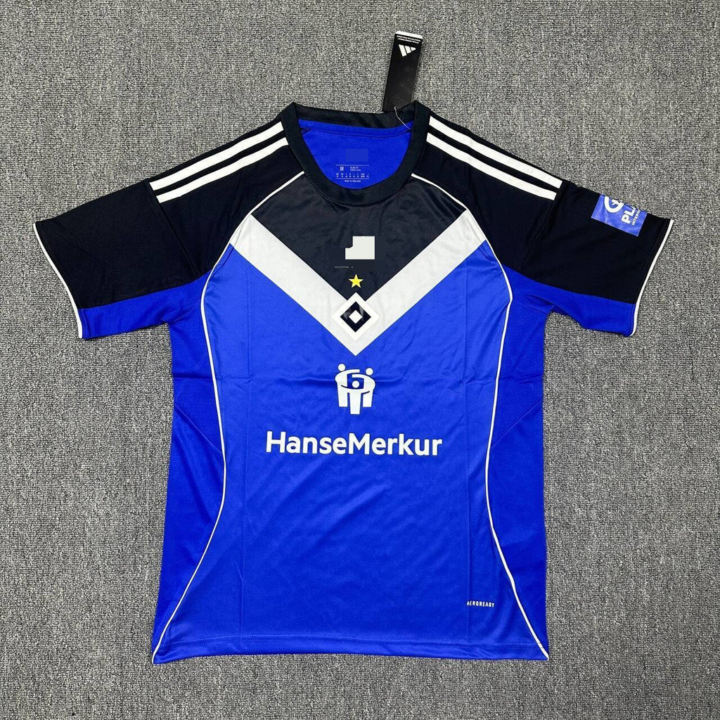 เสื้อฟุตบอล Hamburger SV แบบ away fan ปรับแต่งได้ด้วยชื่อและหมายเลข คุณภาพสูง ขนาด S-2XL