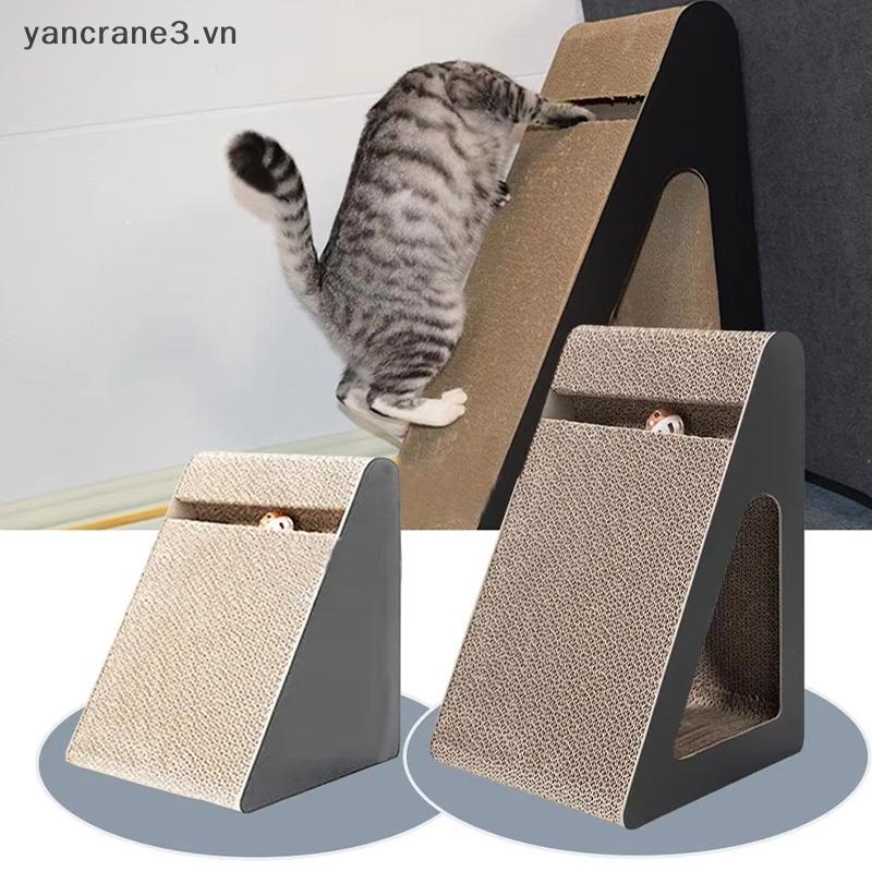 {YAN} Cat Scratching Cardboard Pet Cat Scratcher Board Wear-resistant Cat Scratch Pad Grinding Claw 