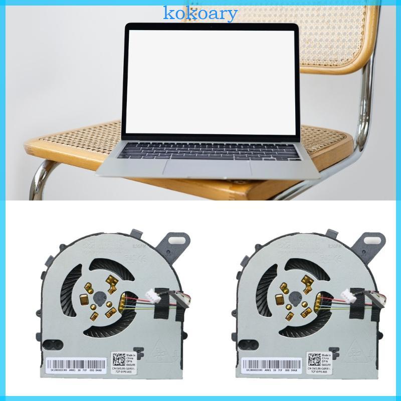 KOK พัดลม CPU ใหม่สําหรับ Dell Inspiron 7560 V5468 V5568 P61F พัดลมระบายความร้อน CPU CN-0W0J85