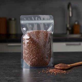 เมล็ดแฟลกซ์ 1 กิโลกรัม (Flaxseed 1 Kg) เมล็ดเฟล็กซ์ สีน้ำตาล Brown Flax seeds แฟล็กซ์ ธัญพืช