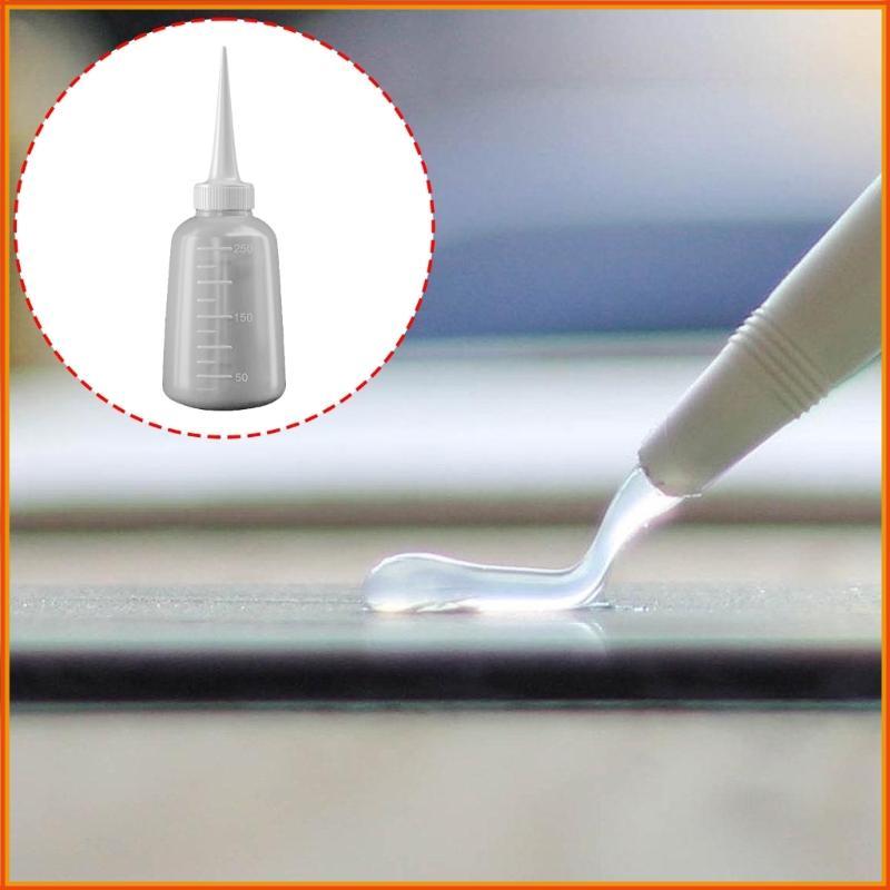 Topsky Squeeze Bottles 100ml150ml200ml250ml พลาสติกสําหรับกาวน้ํามันและล้างแอพพลิเคชั่น