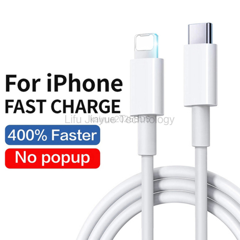 1M/2M PD สําหรับ iPhone 11 12 13 14 Pro Max Fast Charging XR X XS 8 7 Plus สายไฟ LIKAIYUE สาย USB ชาร์จโทรศัพท์วันที่สาย