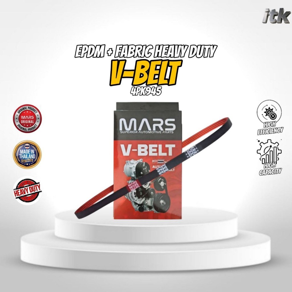 MARS FAN BELT / V-BELT สําหรับ PROTON PERDANA V6