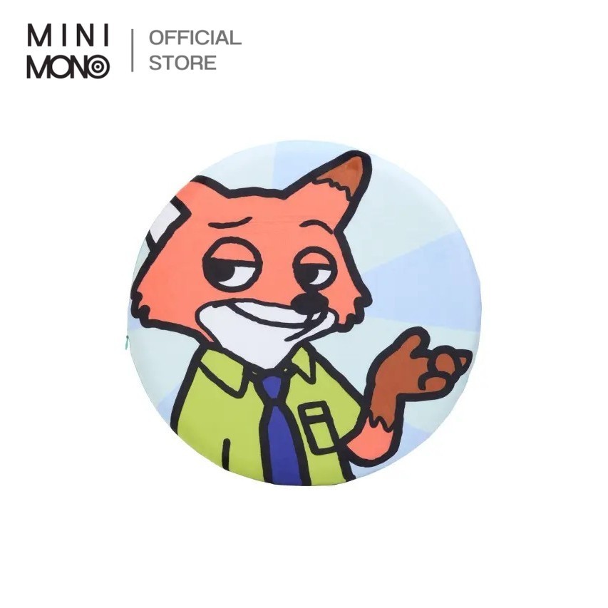 Mini mono เบาะรองนั่ง ลาย Zootopia ผลิตจากวัสดุนุ่มนั่งสบาย รองรับสรีระได้ดี เพิ่มความน่ารักและความสบายในทุกที่นั่ง