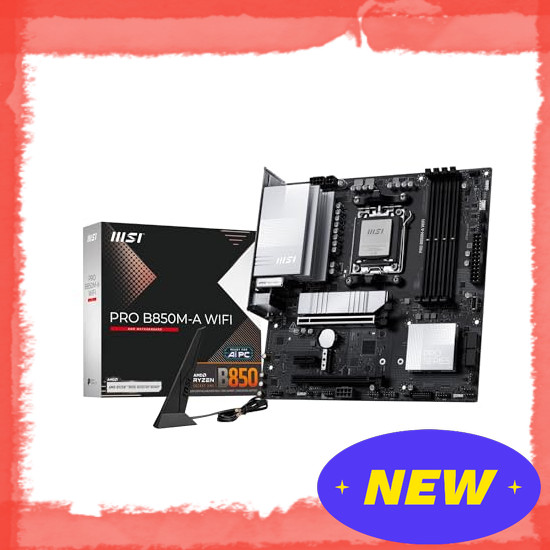 Direct From Japan MSI PRO B850M-A WIFI Micro-ATX Motherboard PRO B850M-A WIFI MB6785