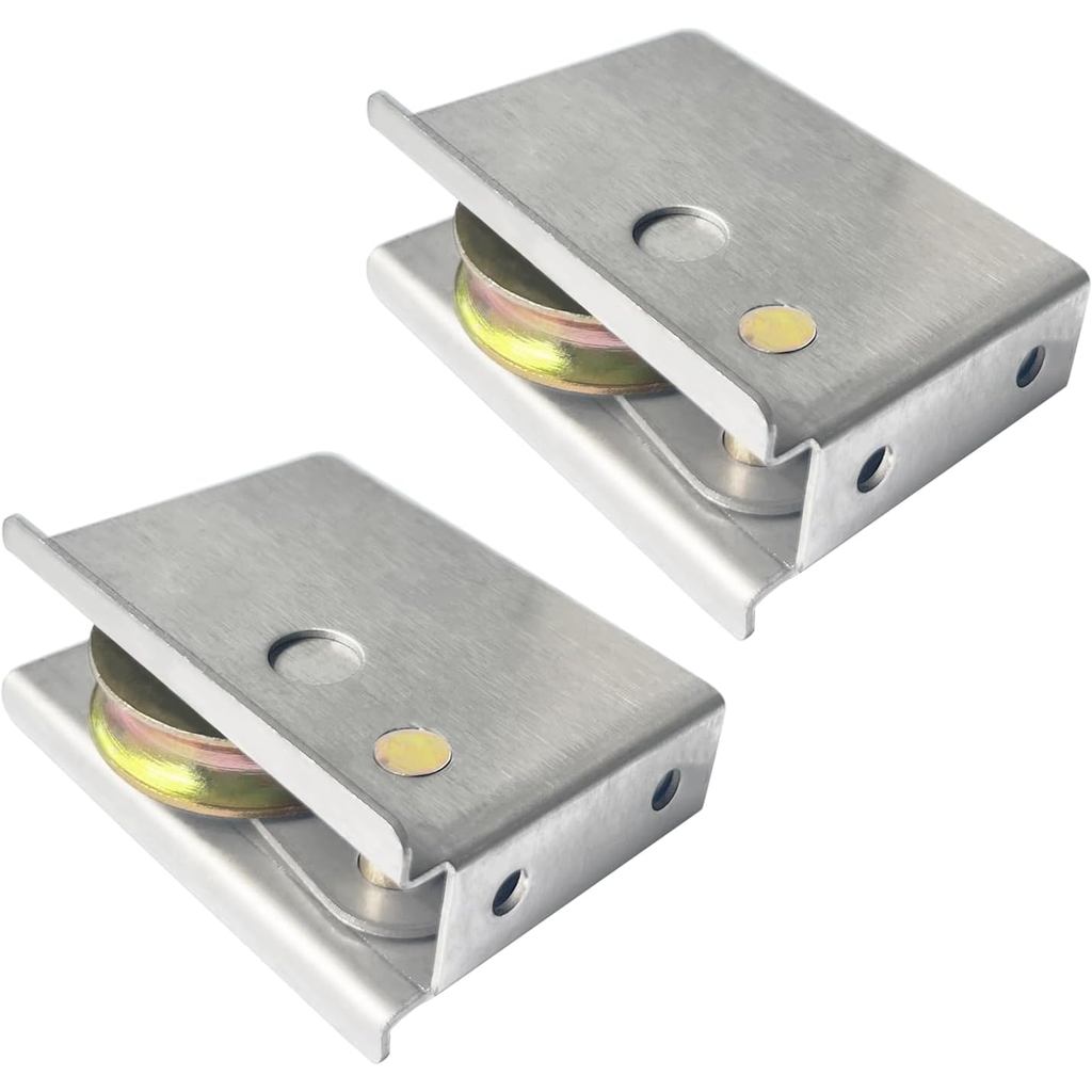 ชุดเลื่อนลูกกลิ้ง 0C5Y00P0 ลูกกลิ้งประตูลานเปลี่ยน,เข้ากันได้กับประตูบานเลื่อน P-Ella Patio, 2 แพ็ค,