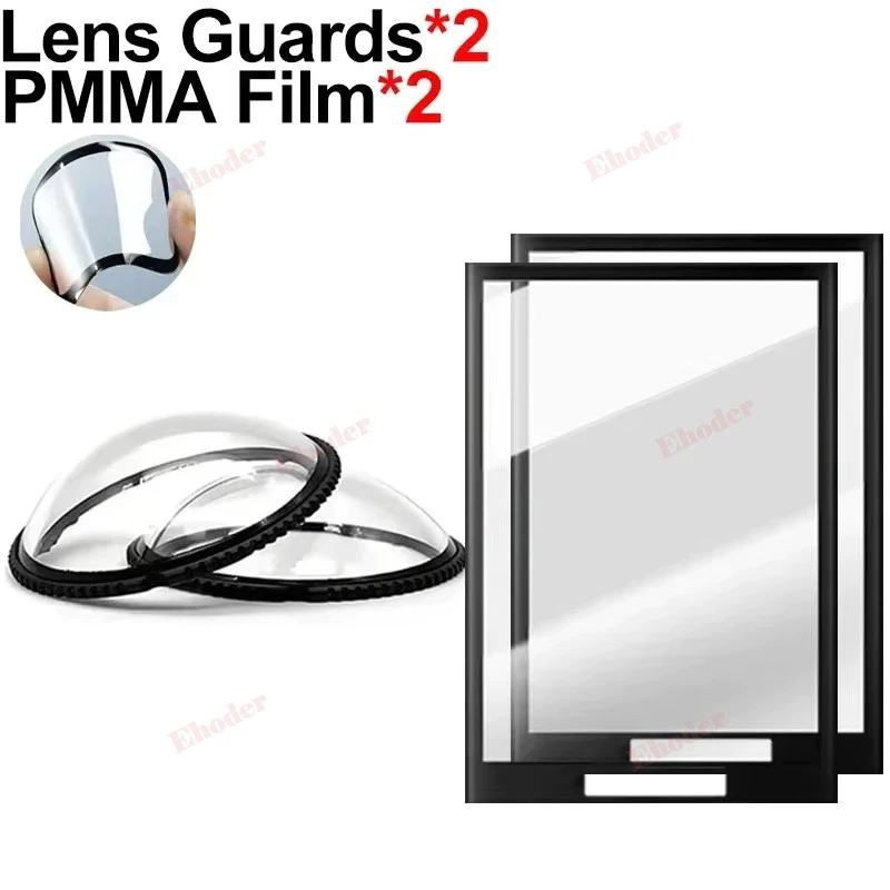 8in1 สําหรับ Insta360 X4Air X5 X4 X3 เลนส์กล้อง PC Guard พร้อมตัวป้องกันหน้าจอ Anti-Scratch ฟิล์ม (ไม่ใช่แก้ว) สําหรับ Insta360X4Air Anti-Scratch ป้องกันกีฬากล้องอุปกรณ์เสริม thumbnail 4