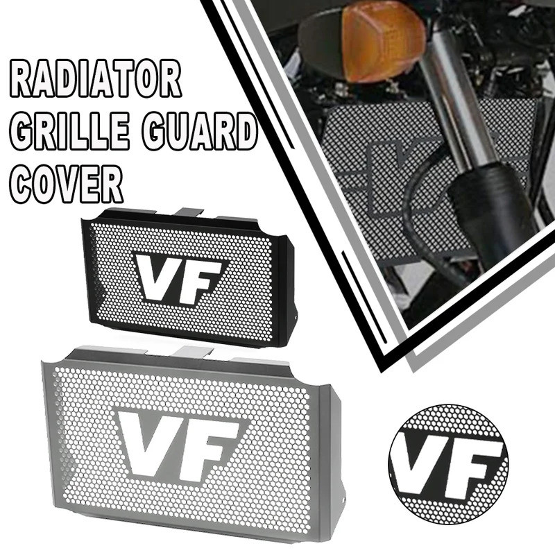 ฝาครอบหม้อน้ําถังน้ํา Cooler Grille Guard Fairing รถจักรยานยนต์สําหรับ Honda VF 750 VF750C Magna V45