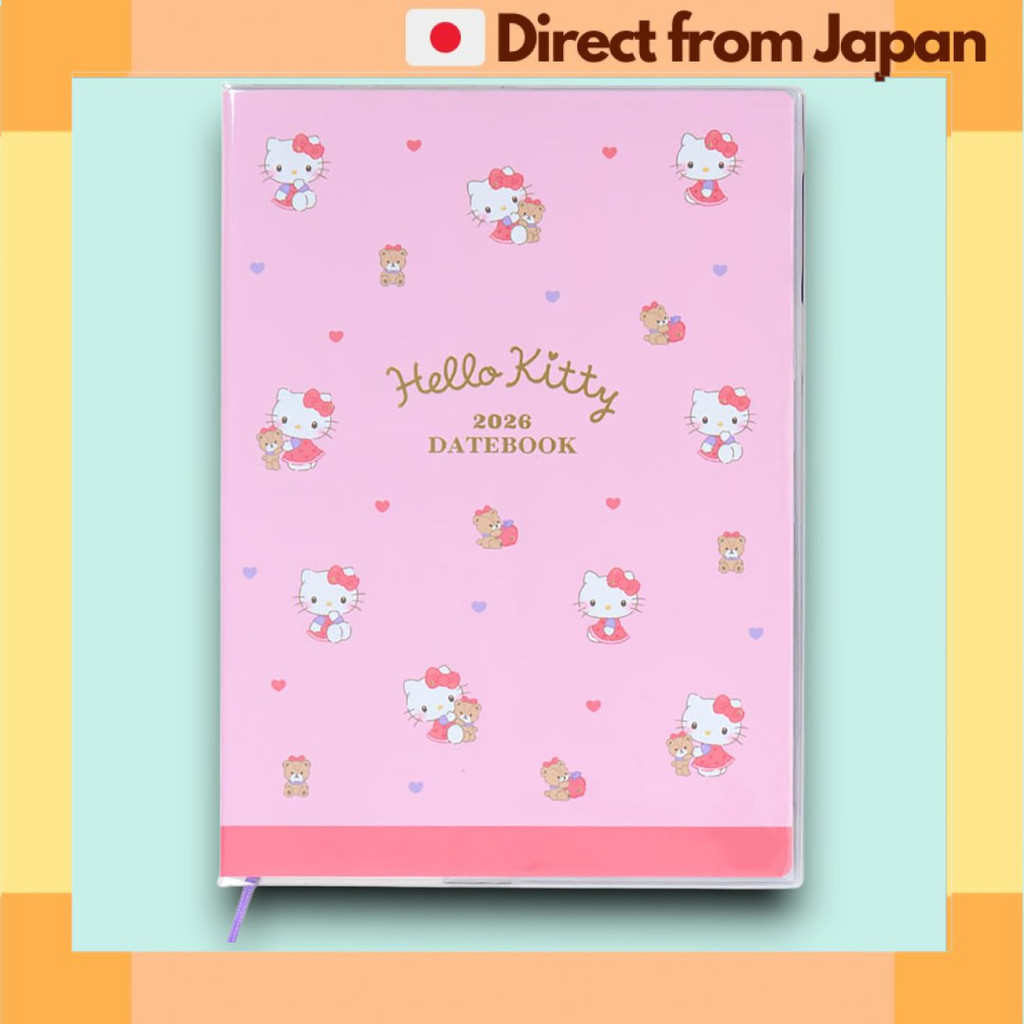 SANRIO Hello Kitty A5 2026 Dated Planner October Start Diary Journal Notebook [Japan Shipped]