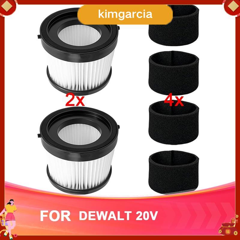 kimgarcia DCV5011H เปลี่ยน HEPA Filter สําหรับเครื่องดูดฝุ่นไร้สาย 20V DCV501HB พร้อมตัวกรองแขนโฟม