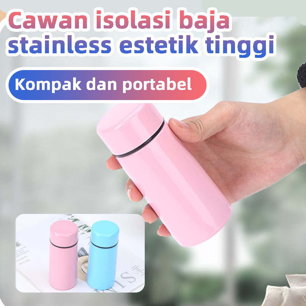 TUMBLER TERMOS MINI POCKET 160/200 ML สแตนเลส 304 HOT & COOL WATER / COFFEE TUMBLER / THERMOS HEAT R