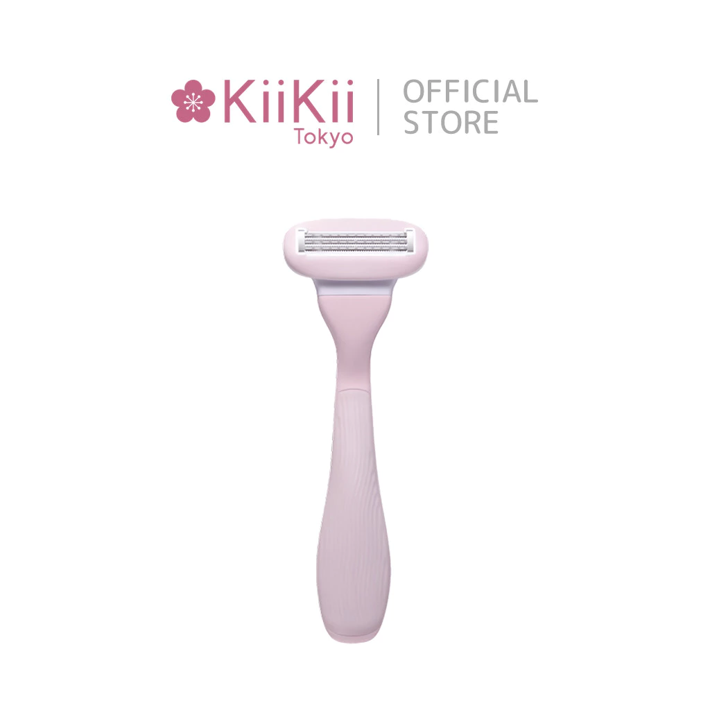 KiiKii มีดโกนขนผู้หญิง 3 ชั้น ป้องกันการบาดเจ็บ ใช้งานง่าย ปลอดภัยต่อผิว จับถนัดมือ