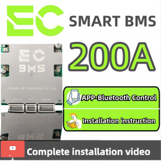 ECBMS Solar/Hybrid Inverter BMS 8S-24S LiFePO4 Bluetooth CAN…