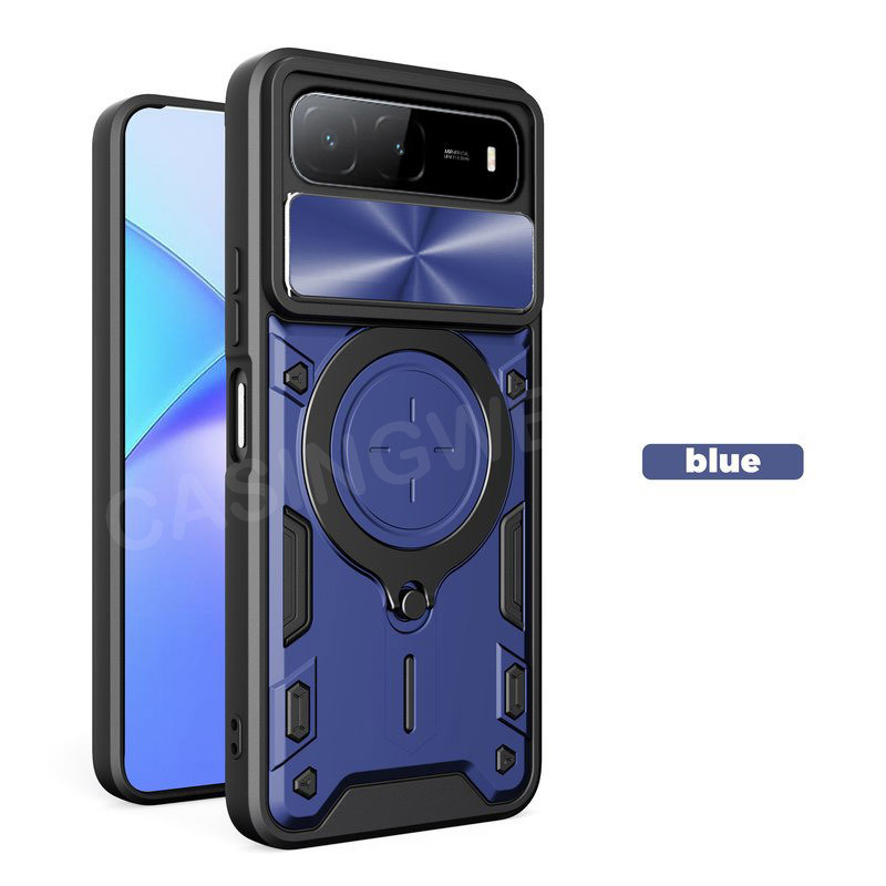 เคสโทรศัพท์สําหรับInfinix HOT 60i 5G Hot 60i 60 Pro + 4G 5G 2025 Armorแหวนขาตั้งสไลด์หน้าต่างเคสโทรศัพท์ป้องกันกันกระแทกปกหลัง - รูปที่ 6