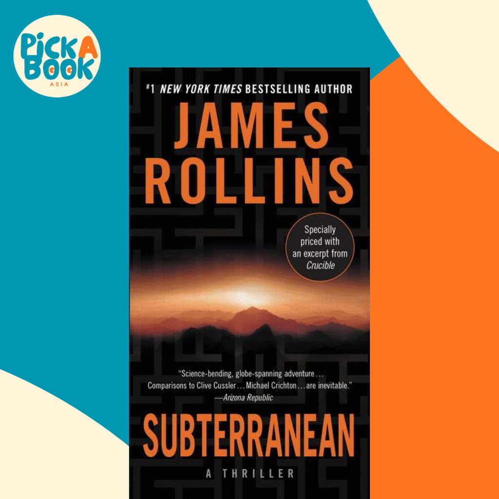 Subterranean : A Thriller โดย James Rollins (ฉบับสหรัฐอเมริกาปกอ่อน)