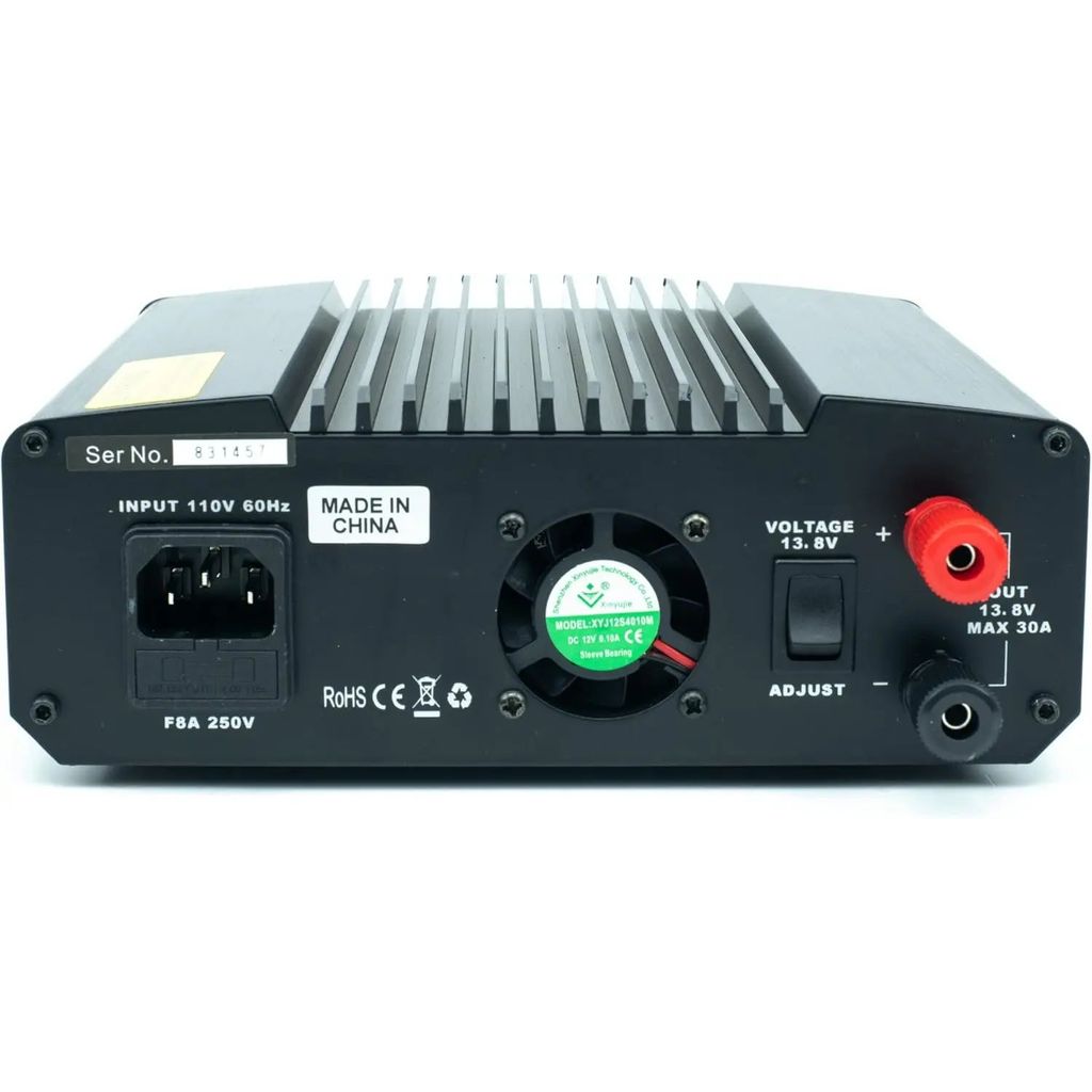 RPS-30PRO 30 Amp Regulated Universal Compact Bench Power Supply, AC-to-DC Power Converter, 13.8V (9~