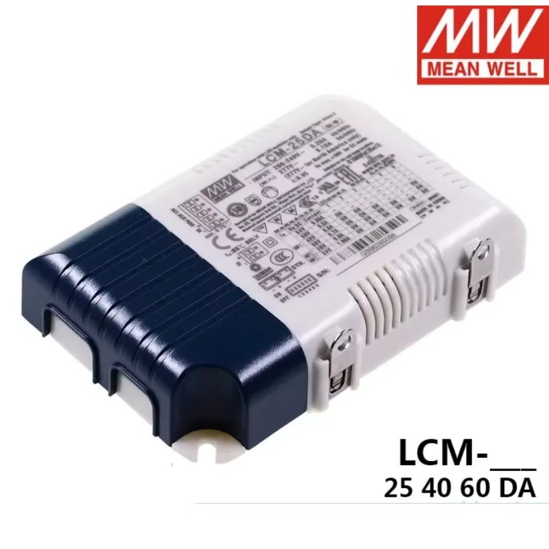 MEAN WELL Original LCM-40 67V 600mA Meanwell LCM-40 67V 42W เอาต์พุตหลายขั้นตอนแหล่งจ่ายไฟ LED