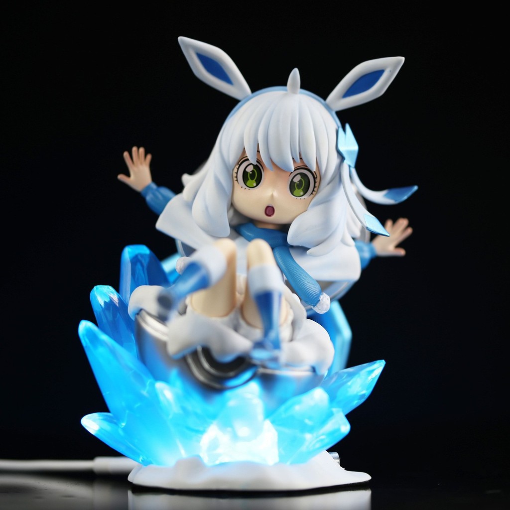 Spy Play House Arnia COS Ice Eevee Fairy Eevee สามารถส่องสว่างตุ๊กตาชุดตกแต่งรูป