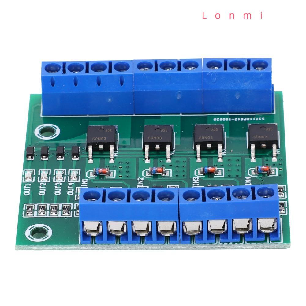 LONMI Field Effect Tube Module, 0 ~ 1KHZ YYNMOS-4 4‐Way MOS Tube Module, Electronic Circuit 4-Channe