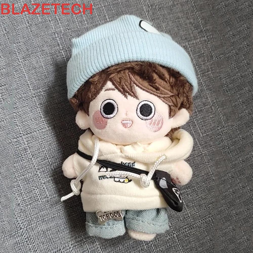 บลาเซเทค 1เซ็ต ตุ๊กตาชุดเสื้อผ้า,ลูกสุนัขชุดพร้อมหมวก10เซนติเมตรผ้าฝ้ายตุ๊กตาเสื้อผ้า,ของเล่นตุ๊กตาเสื้อผ้าน่ารักสัตว์สุนัขเสื้อกันหนาวหมวกตุ๊กตาแต่งตัวชุด10ซ