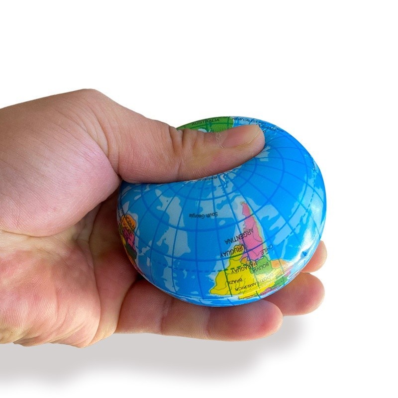 Sanli ลูกบอลบำบัด ลูกบอลบริหารมือ ลูกยางบีบบริหารมือ ลูกยางมือบีบบริหารข้อมือ แก้ปวดเมื่อย - รูปที่ 2