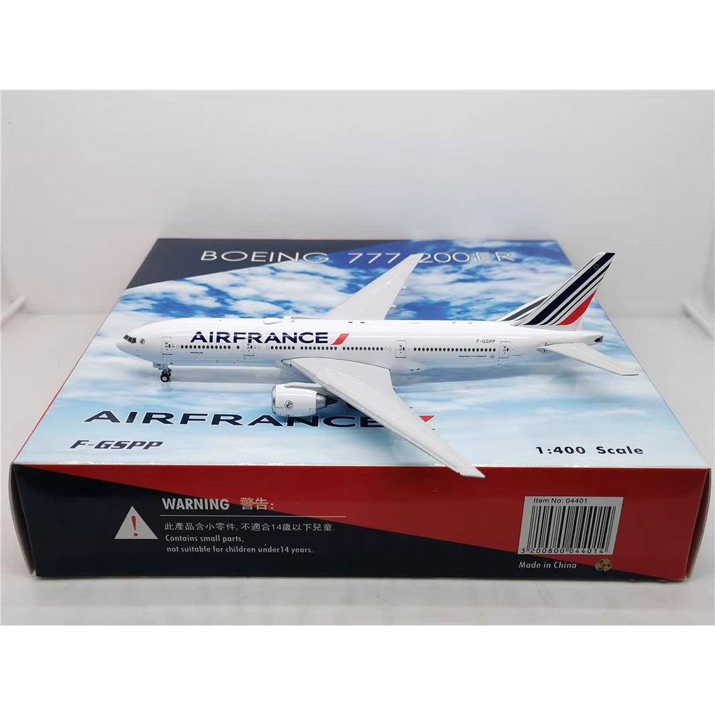 Phoenix PH04401 1: 400 French Airlines B777-200ER F-GSPP โมเดลเครื่องบินโดยสาร