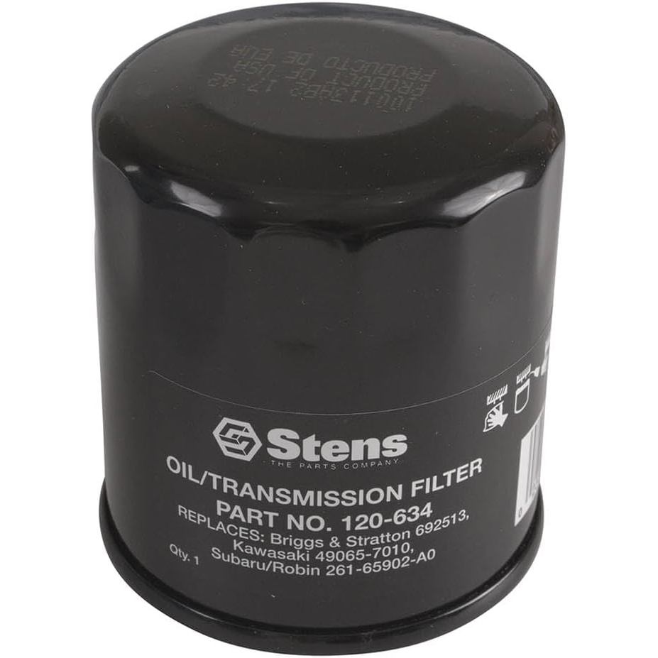 Stens 120-634 กรองน้ํามันใช้งานร่วมกับ/เปลี่ยนสําหรับ Kawasaki FH381-721V, FH601-770D, FJ180V และ FX