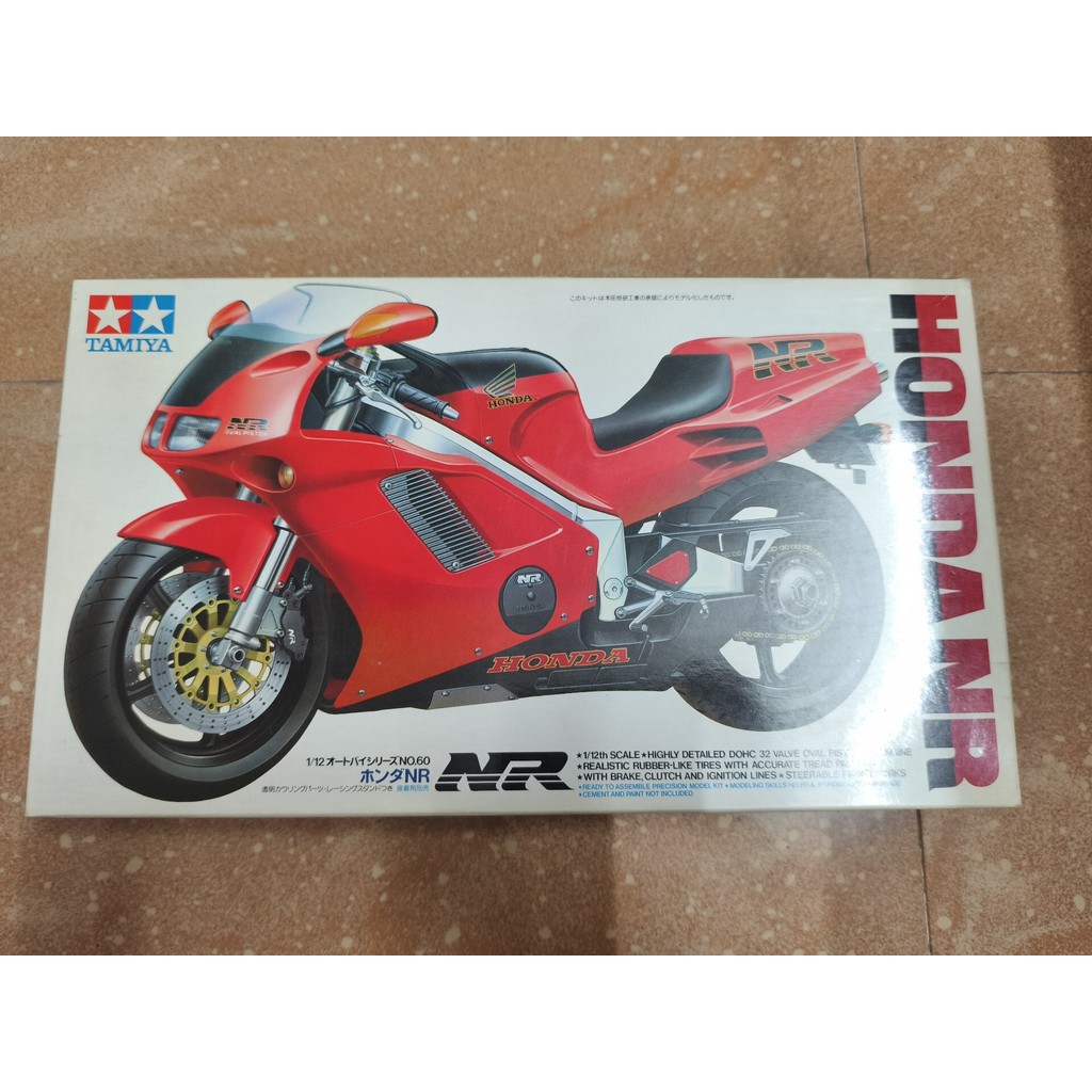 Tamiya 14060 Honda NR750 1/12 ยี่ห้อใหม่ First Edition Board ยี่ห้อใหม่เปิดสติกเกอร์น้ํา Bad สติ๊กเก