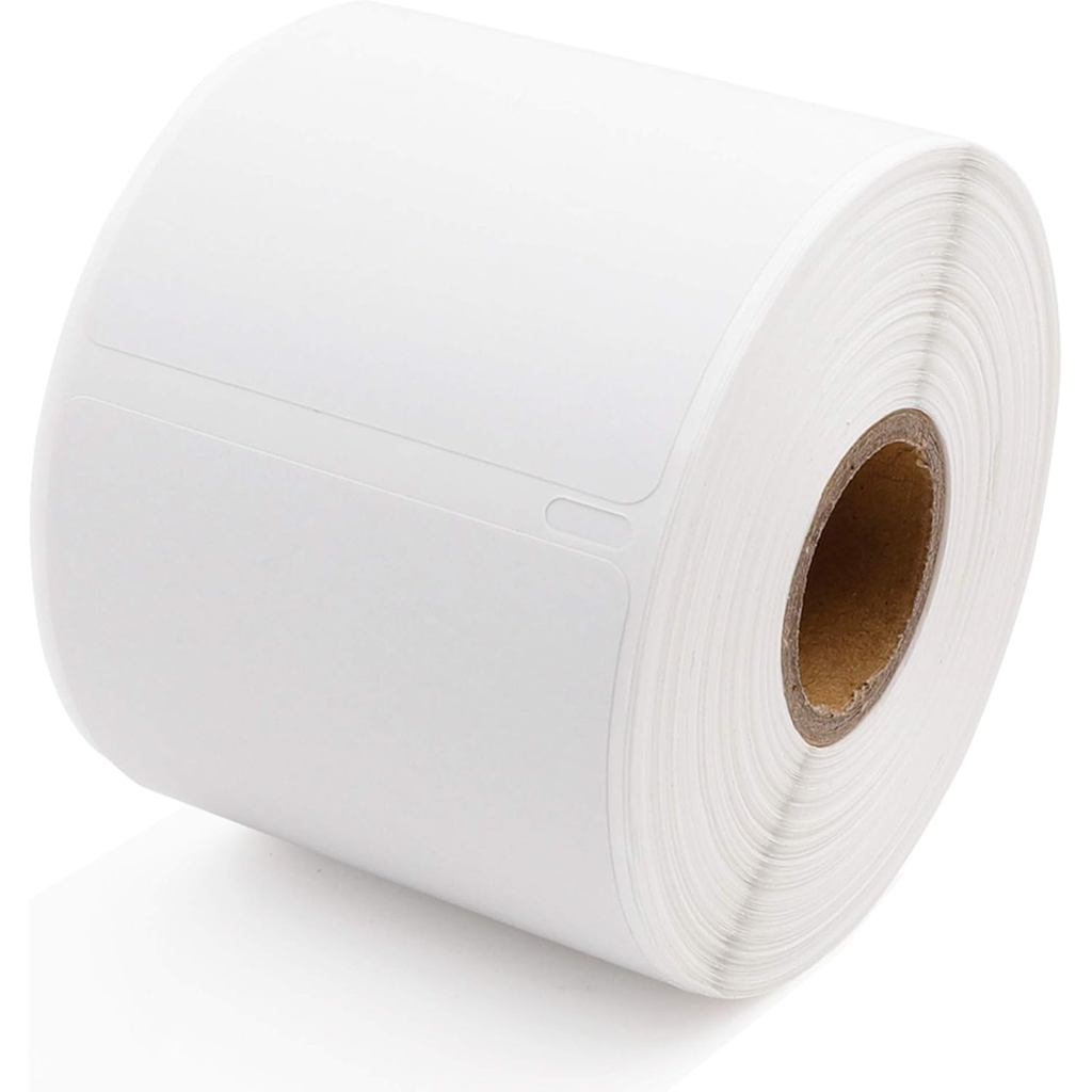 ป้าย KINGDOM 30256 ม้วนกระดาษแทนที่สําหรับ Dymo Standard ป้ายจัดส่งขนาดใหญ่ 2-5/16 x 4 LW ป้ายสีขาวส