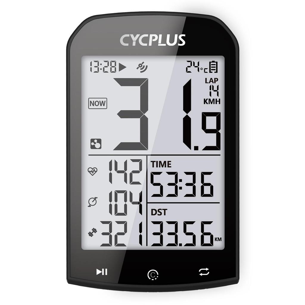 CYCPLUS M1 GPS จักรยานคอมพิวเตอร์ขี่จักรยาน Speedometer บลูทูธ 5.0 ANT + Ciclismo ความเร็วสําหรับ Ga
