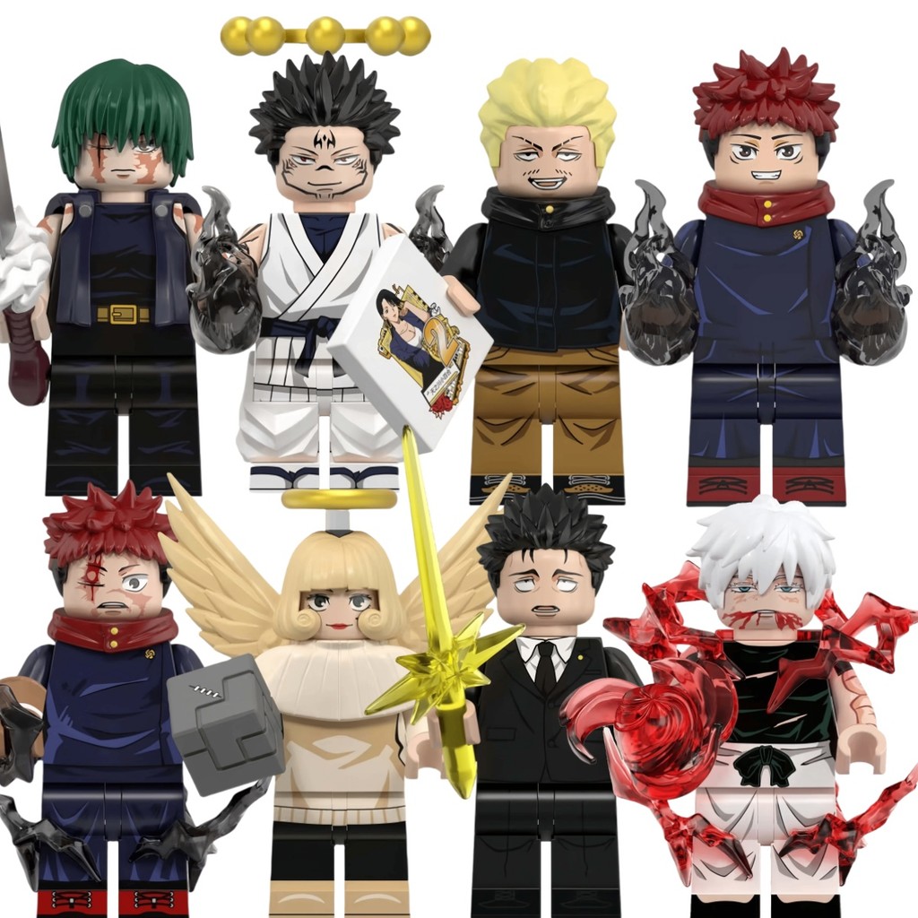 Jujutsu Kaisen Action Figure Kurusu Hana Higuruma Hiromi Zenin Maki Hakari kinji Ryomen Sukuna ของเล