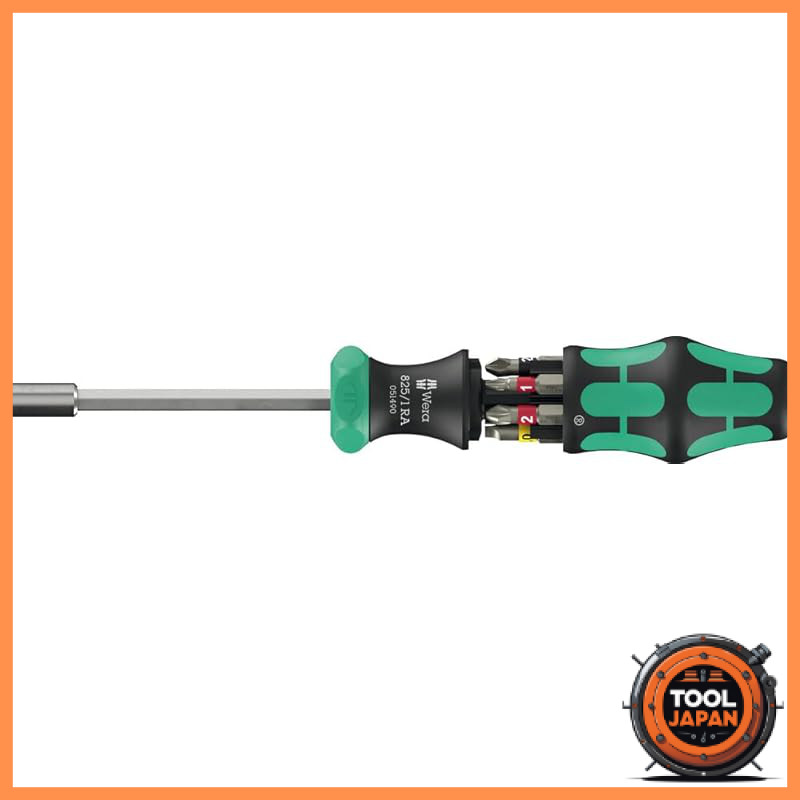 Wera Kraftform Driver Bit Set with Ratchet Handle
