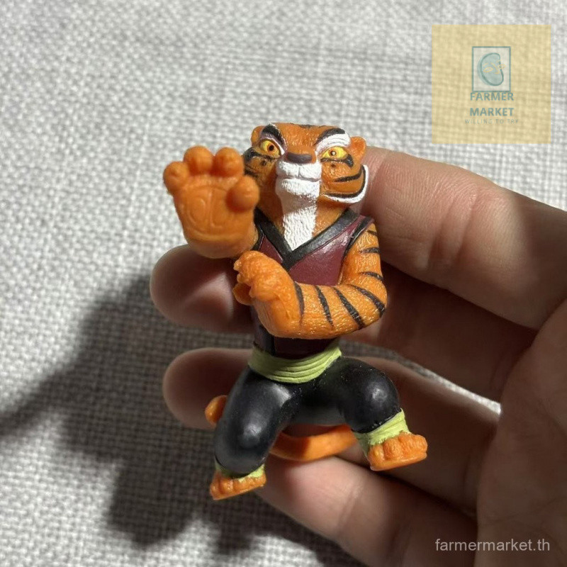 โมเดลของเล่น Kung Fu Panda ตัวละคร Po, Tigress, Master Shifu โมเดลฟิกเกอร์