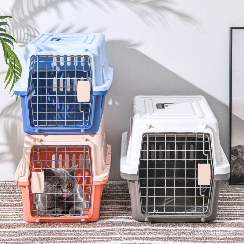 Cross-Border Outing Car Air Box Grille Pet Consignment Box Pet Box Large Size Supplies Breathable Ca