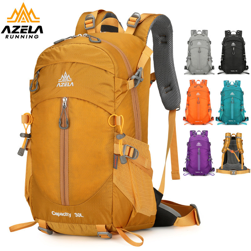 Azela Suspension Bracket Outdoor Mountaineering Sports Backpack 30L กระเป๋าเป้สะพายหลังมัลติฟังก์ชั่