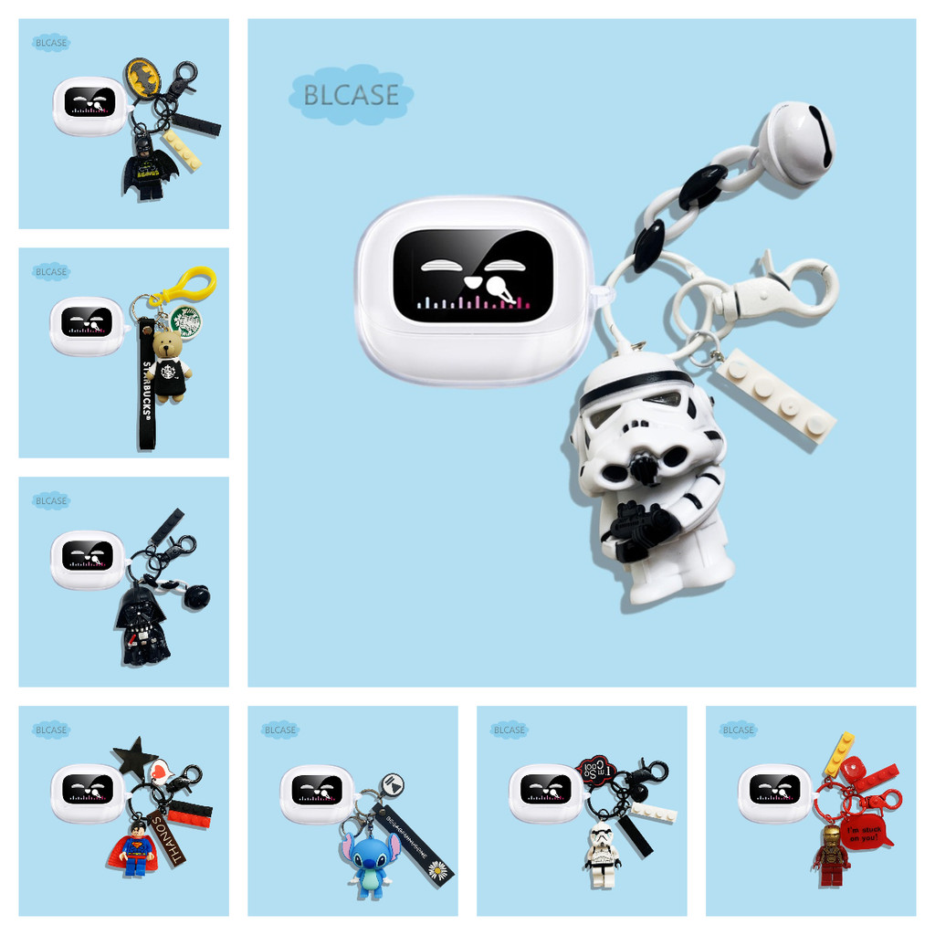 Clear หูฟัง Transpent สําหรับ Ugreen Echobuds Magic กันกระแทกหูฟังเคสป้องกันฝาครอบหูฟังผิวนุ่มพร้อมจ