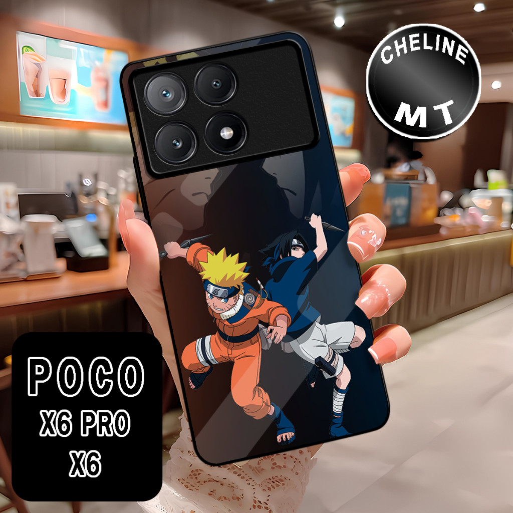 ( WX 2 ) glossy softcase สําหรับ Xiaomi Poco X6 Pro l Xiaomi Poco X6 5G l อะนิเมะ motif ปลอก l บทคัด