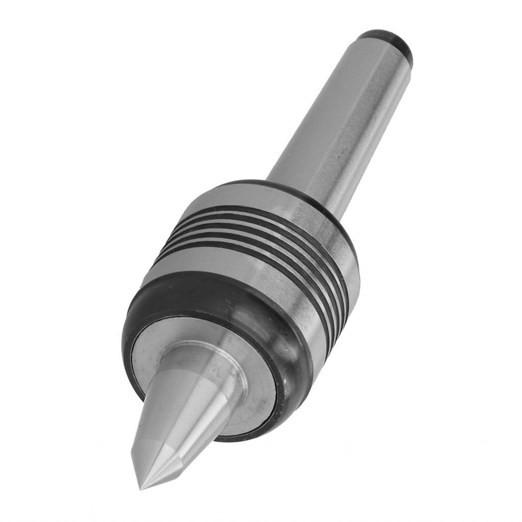 Heavy Duty Live Tailstock Center 60 องศา Rotary MT2 Shaft ความแม่นยำ 0.01 มม. สำหรับเครื่องกลึง