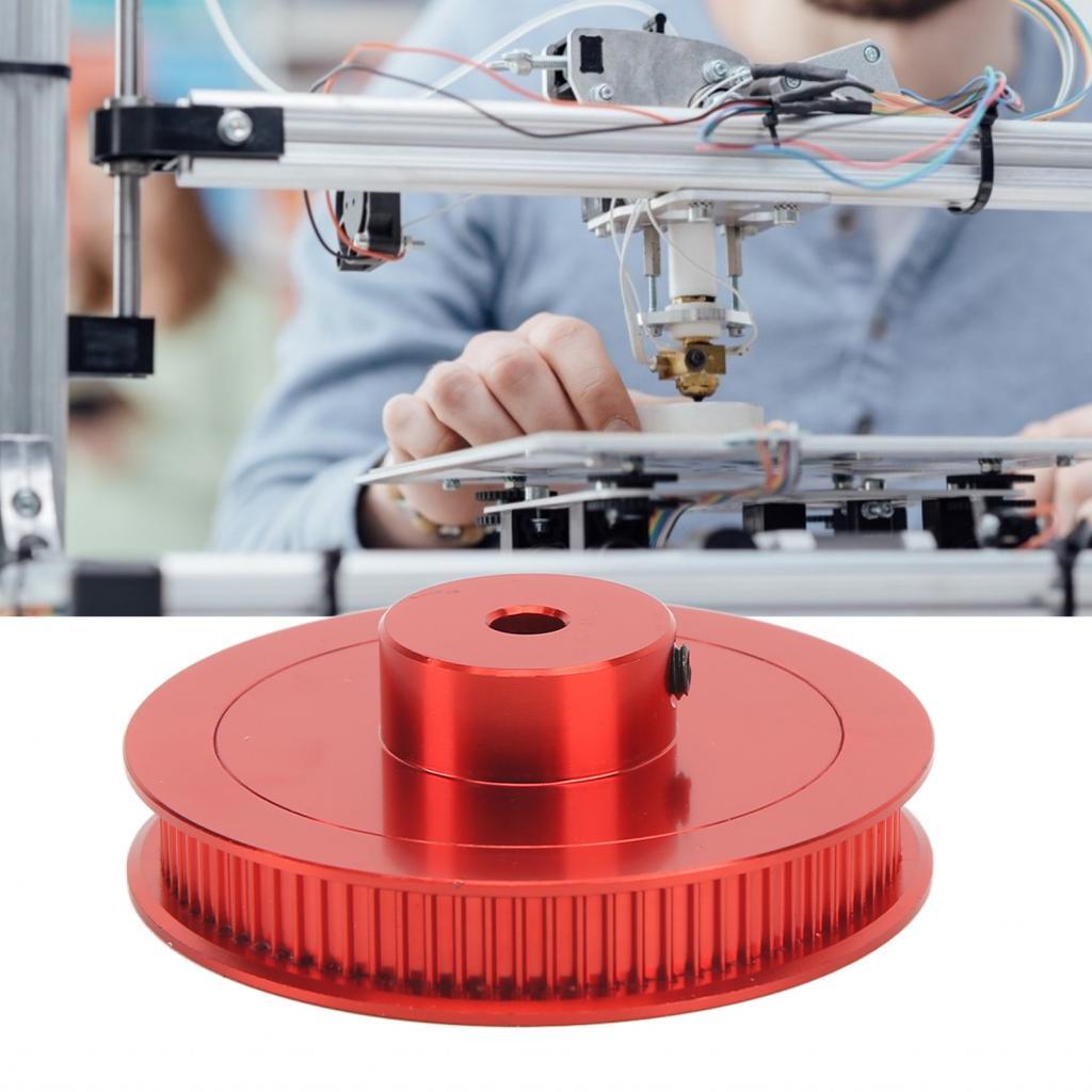 Thaihometools-TH SHUAIGUO 80T 5mm GT2 Timing Belt Pulley Alloy Steel Precision Machined Synchronous 