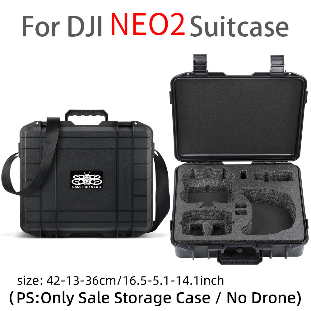 สําหรับกระเป๋าถือ DJI NEO 2, กล่องสายคล้องไหล่ DJI NEO 2, กล่องเก็บแว่นตา N3, เคสแข็งเข้ากันได้กับรีโมทคอนโทรล RCN3