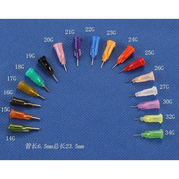 นิ้ว 6.5mm113-32G Mount Dot กาวสแตนเลส Dot กาวพลาสติก/เข็มเข็มเข็มแบน 4 สกรู Z2J2