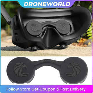 ฝาครอบป้องกันเลนส์สําหรับ DJI Goggles 3/2 เลนส์ซิลิโคนอ่อนนุ…