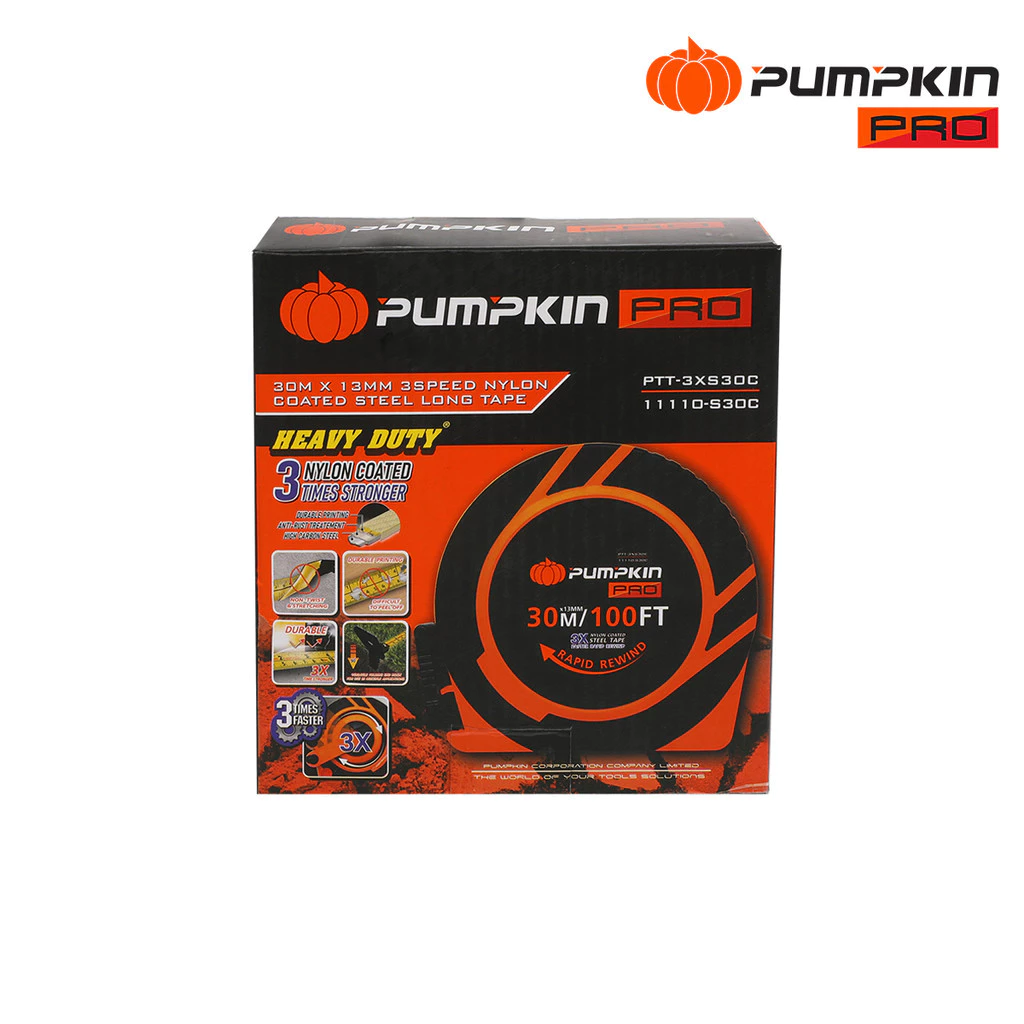 PUMPKIN เทปวัดระยะ 30ม. รุ่น PTT-3XS30C thumbnail 3