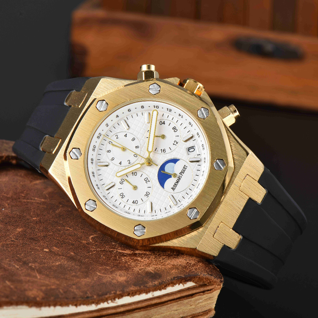 AP AP Epi แฟชั่น Simple Retro นาฬิกาข้อมือ Rui นาฬิกาผู้ชาย 43mm