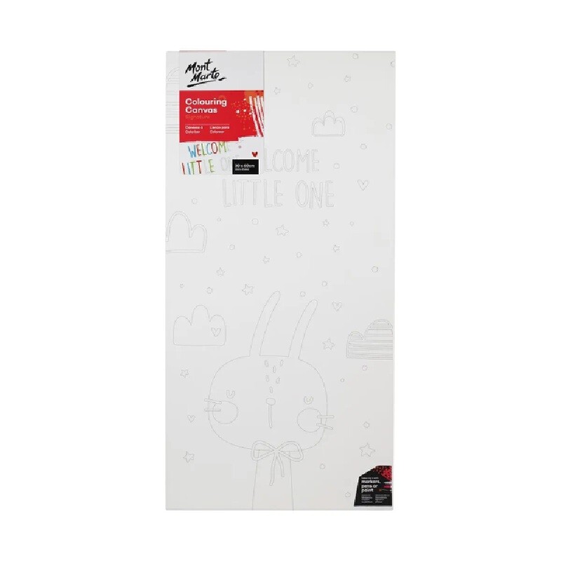 Montmarte เฟรมผ้าใบระบายสี 30x60 ซม. คละลาย