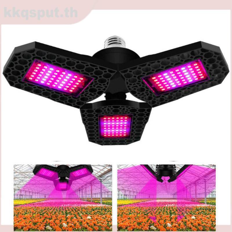 LED Phyto โคมไฟ E27 เต็มสเปกตรัม Grow Light หลอดไฟ AC 100-265V สําหรับดอกไม้ในร่ม Grow กล่องเต็นท์ T