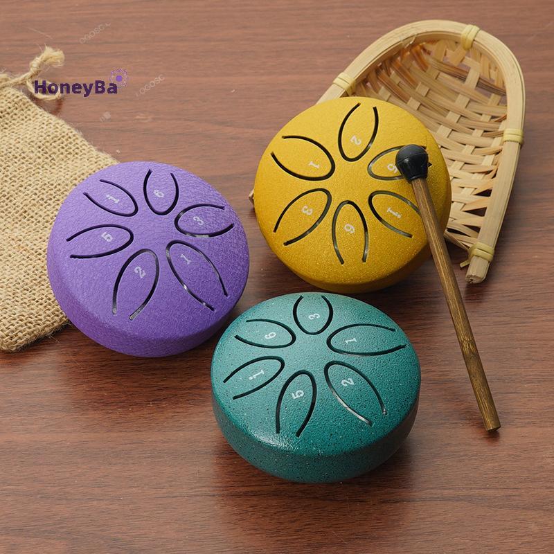 Honeybee1 Rain Drum Rain Drum สําหรับนอกเมื่อฝนตก Rain Drum สําหรับนอก Garden Chakra Drum Chakra Dru